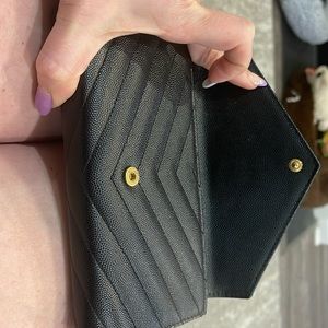 YSL envelope wallet